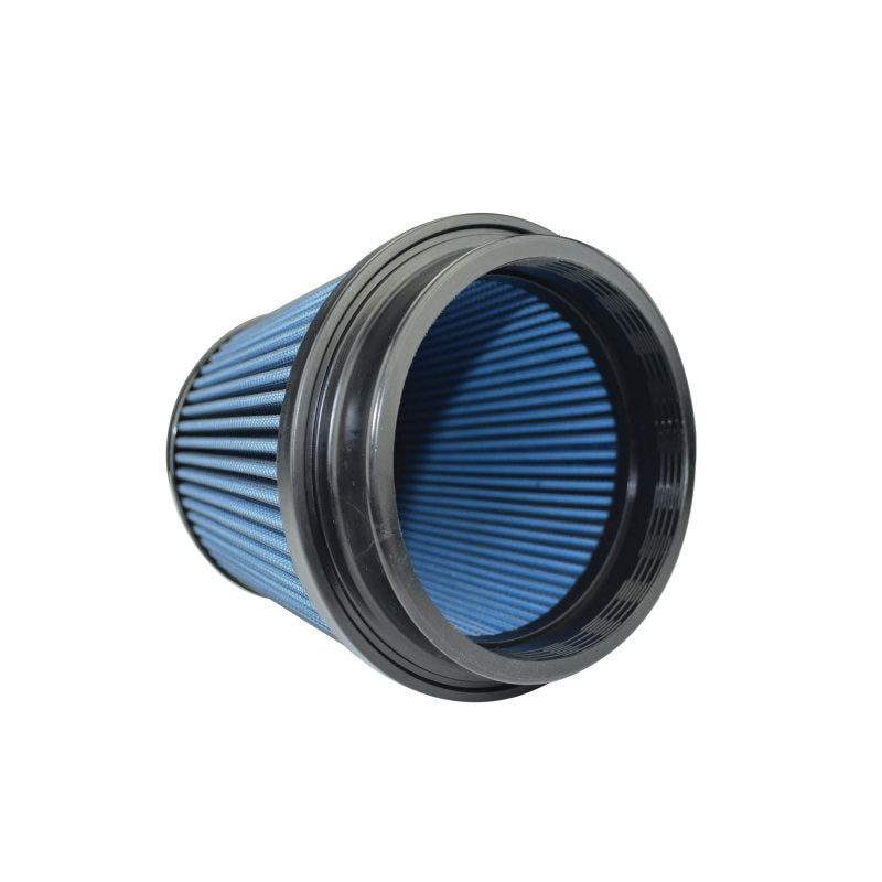 Injen AMSOIL Replacement Nanofiber Dry Air FIlter 5in Flange Diameter/6.5in Base/6in Height/70 Pleat Injen INJX-1046-BB