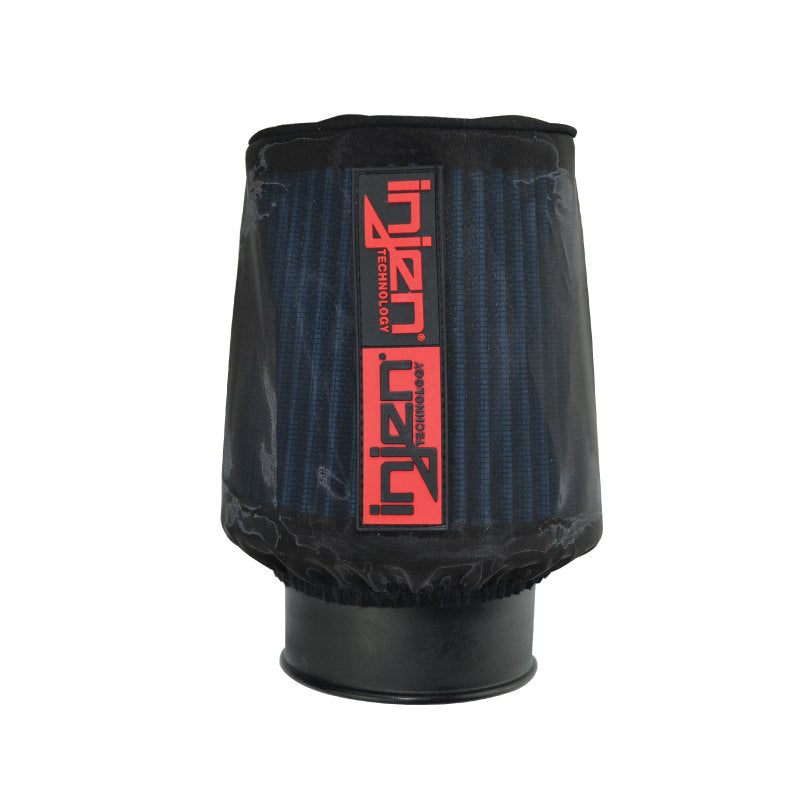 Injen Black Water Repellant Pre-Filter fits X-1021 6in Base/6-7/8in Tall / 5-1/2in Top Injen INJ1037BLK