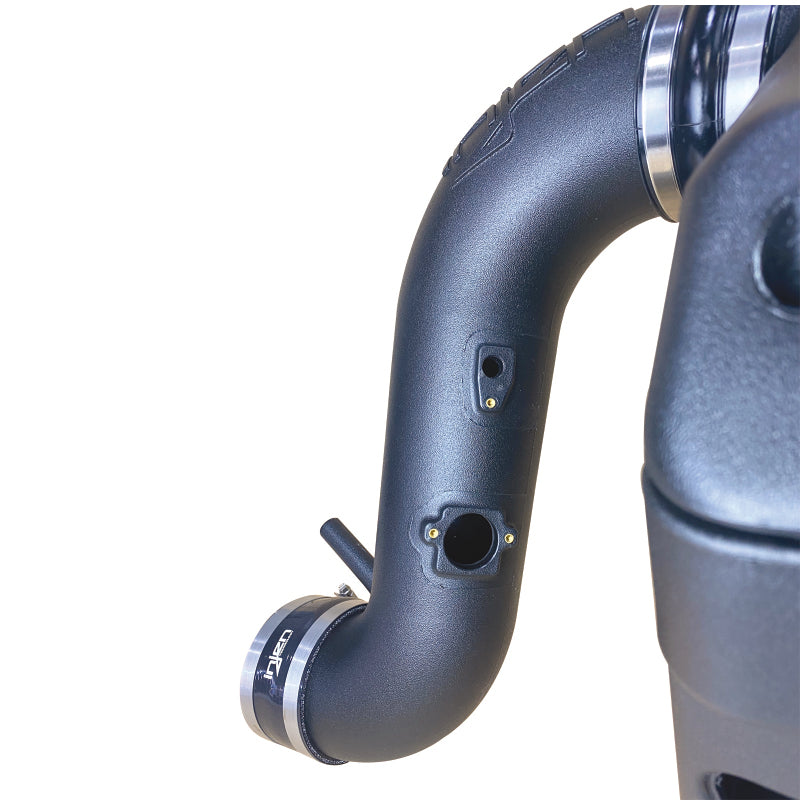 Injen Evolution cold air intake full view black XLPE tube