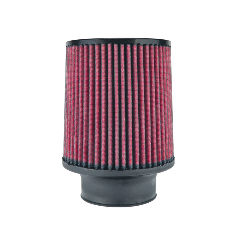 Injen High Performance Air Filter - 3 1/2 Black Oiled Filter 6 Base / 6 7/8 Tall / 5 1/2 Top Injen INJX-1021-BR