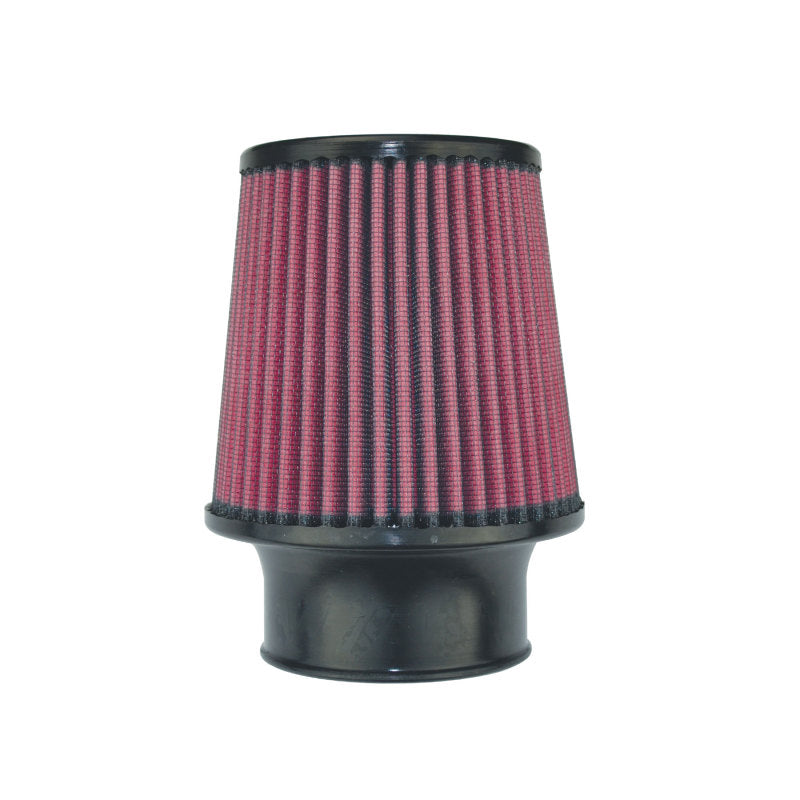 Injen High Performance Air Filter - 3.00 Black Filter 6 Base / 5 Tall / 4 Top - 45 Pleat Injen INJX-1017-BR
