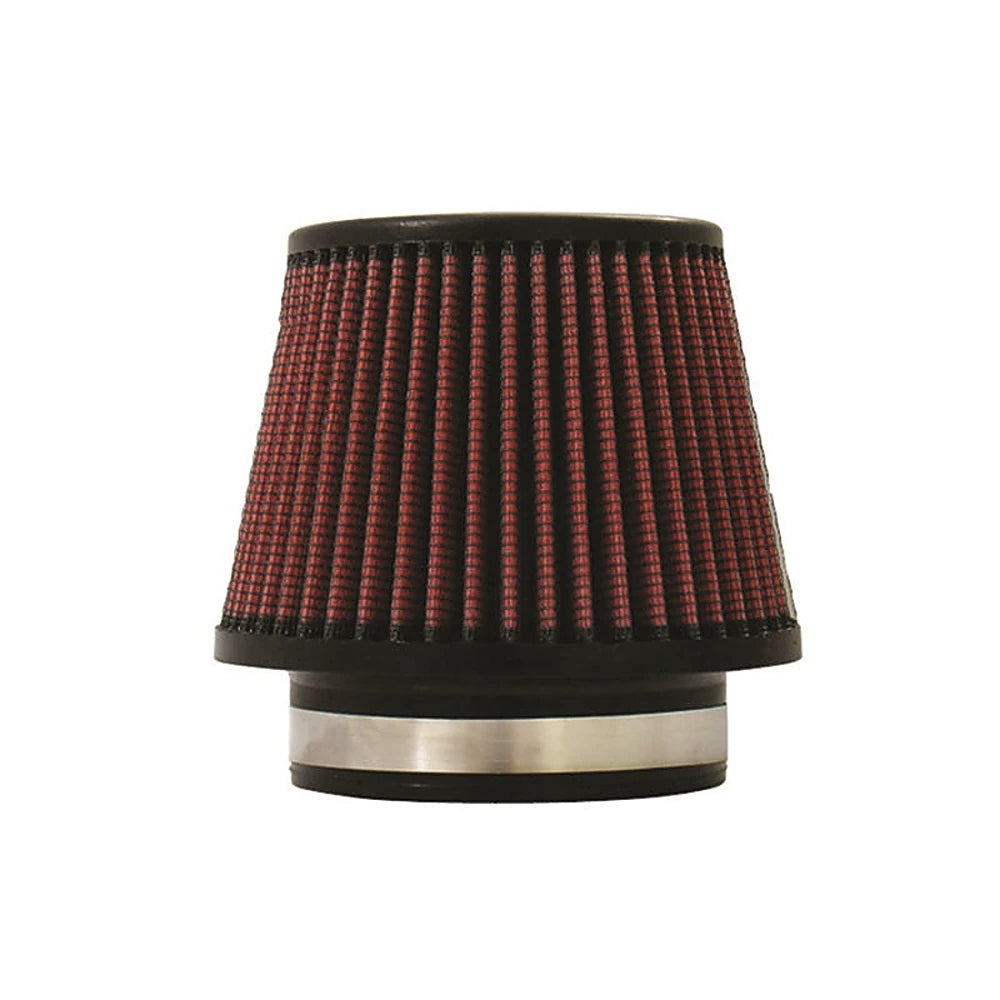 Injen High Performance Air Filter - 4.50 Black Filter 6.75 Base / 5 Tall / 5 Top - Injen X-1018-BR