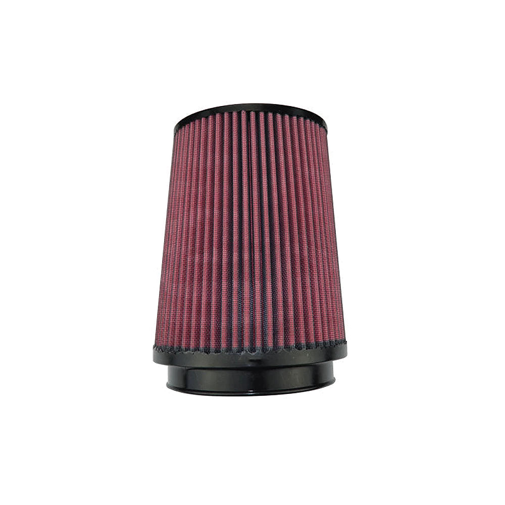 Injen High Performance Air Filter - 5 Black Filter 6 1/2 Base / 8 Tall / 5 1/2 Top - Injen X-1022-BR