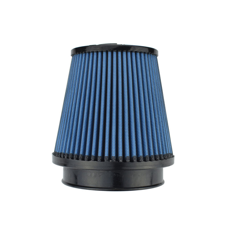 Injen NanoWeb Dry Air Filter 4in Flange ID / 5.5in Base / 5.4in Height / 4in Top Injen INJX-1128-BB
