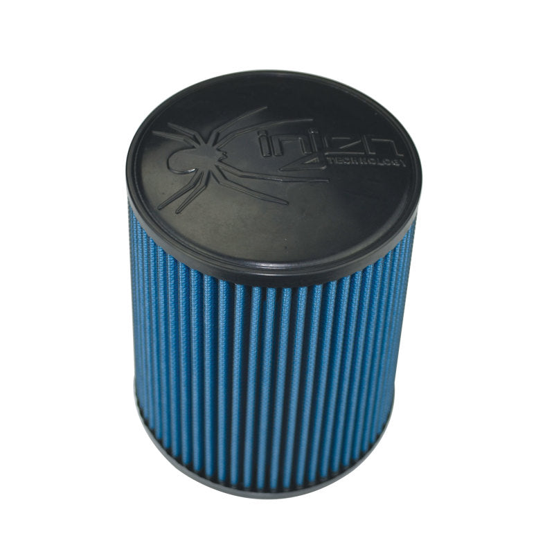 Injen NanoWeb Dry Air Filter 8.5x5.63in Oval ID / 9.92x7.17in OD / 5.7in Height / 6.865x 4.115in Top - Black Ops Auto Works