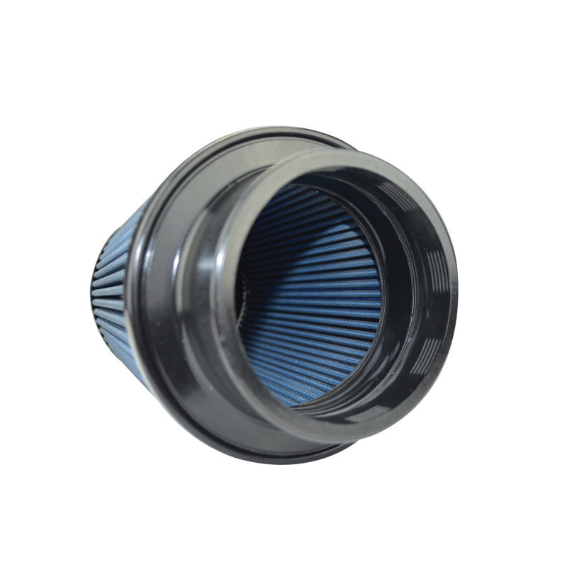 Injen NanoWeb Dry Air Filter 8.5x5.63in Oval ID / 9.92x7.17in OD / 5.7in Height / 6.865x 4.115in Top - Black Ops Auto Works