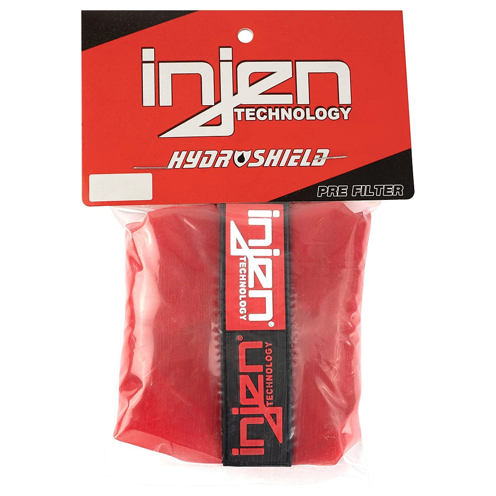 Injen Red Water Repellant Pre-Filter fits X-1021 6in Base / 6-7/8in Tall / 5-1/2in Top - Injen 1037RED - view 2