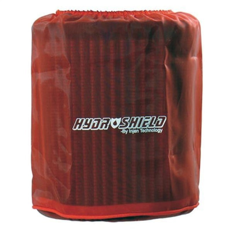 Injen Red Water Repellant Pre-Filter fits X-1021 6in Base / 6-7/8in Tall / 5-1/2in Top Injen INJ1037RED