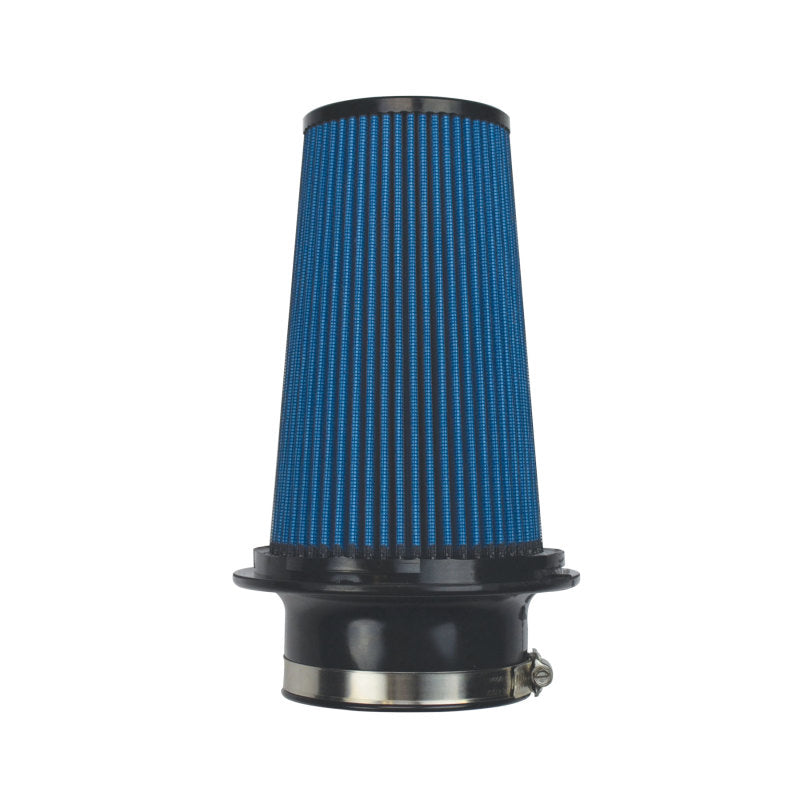Injen SuperNano-Web Air Filter 4.0in ID/ 7.0in Base / 8.8in Height / 5in Top Injen INJX-1108-BB