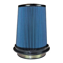Load image into Gallery viewer, Injen SuperNano Web Dry Air Filter - 5in Flange ID / 7in  Base / 7.9in Media Height / 5in Top - Injen X-1107-BB