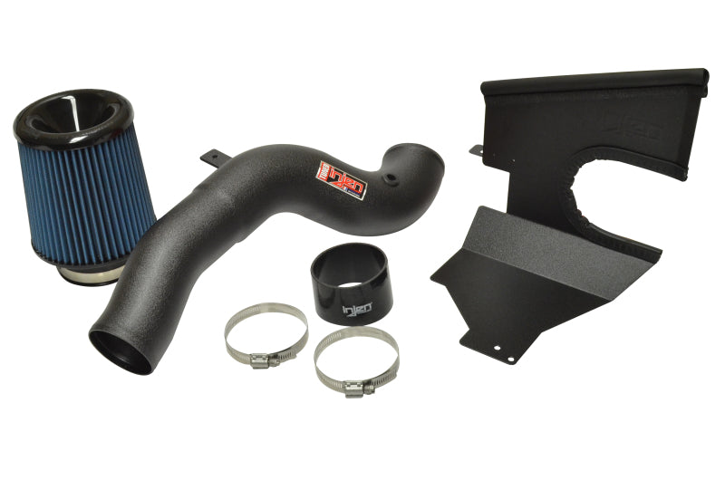 Injen16-18 Ford Focus RS Wrinkle Black Cold Air Intake Injen INJSP9003WB