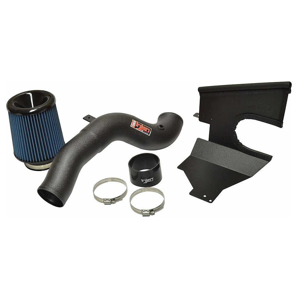 Injen16-18 Ford Focus RS Wrinkle Black Cold Air Intake - Injen SP9003WB - view 2