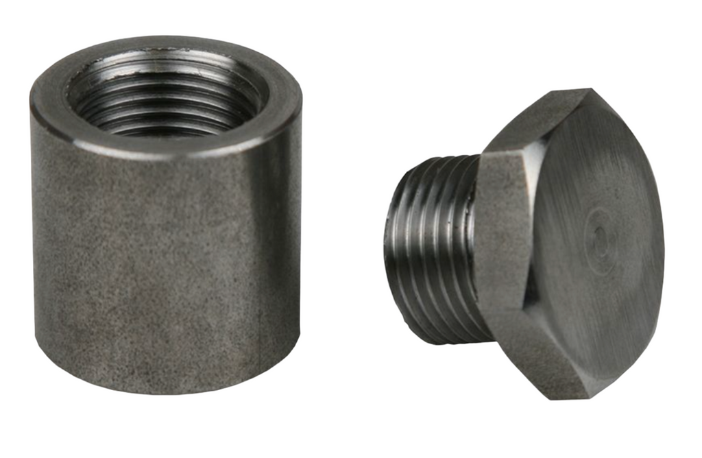 Innovate Extended Bung/Plug Kit (Mild Steel) 1 inch Tall (Incl; with all AFR kits) - Black Ops Auto Works- Sku 37640