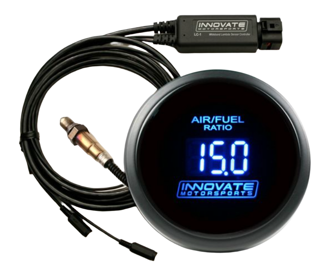 Innovate DB-Blue Kit (Blue LEDs LC-2 & O2 Sensor) - Black Ops Auto Works