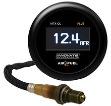 Load image into Gallery viewer, Innovate MTX-OL PLUS Wideband Digital Air/Fuel Ratio OLED Gauge Kit 3ft w/O2 Sensor - Black Ops Auto Works