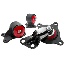 Load image into Gallery viewer, Innovative 01-05 Civic D-Series Black Steel Mounts 75A Bushings - Black Ops Auto Works