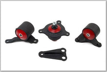 Load image into Gallery viewer, Innovative 02-05 Civic K-Series Black Steel Mounts 75A Bushings (Not K24 Trans) Innovative Mounts INM90650-75A