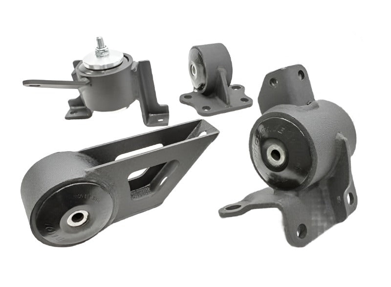 Innovative 05-12 Lotus ELISE/EXIGE 2ZZ Black Steel Mounts 75A Bushings - Black Ops Auto Works