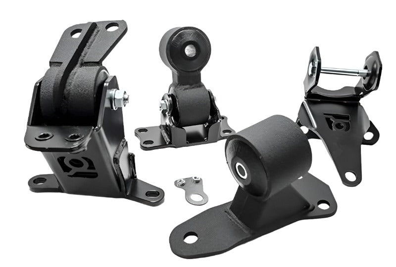 Innovative 12-15 Civic K-Series Black Steel Mounts 75A Bushings (K24Z7 and Manual Trans) - Black Ops Auto Works