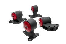 Load image into Gallery viewer, Innovative 91-99 Mitsubishi 3000GT / GTO 6G72 Black Steel Mounts 95A Bushings - Black Ops Auto Works