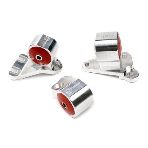 Innovative 92-95 Civic B/D Series Silver Aluminum Mounts 60A Bushings (2 Bolt) Innovative Mounts INMB19550-60A