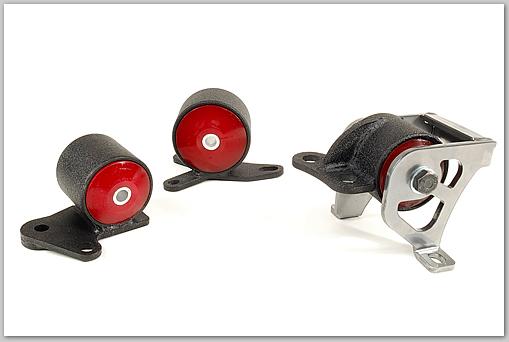 Innovative 96-00 Civic B/D Series Black Steel Mounts 60A Bushings (2 Bolt) Innovative Mounts INM10050-60A
