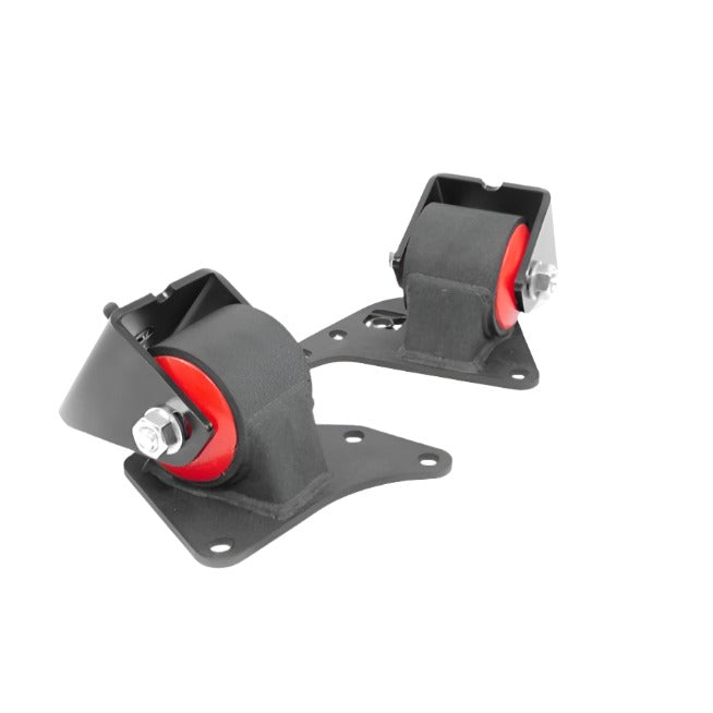 Innovative 99-00 Mazda Miata NB 1.8L Black Steel Replacement Mounts 75A Bushings (No Trans Mount) - Black Ops Auto Works
