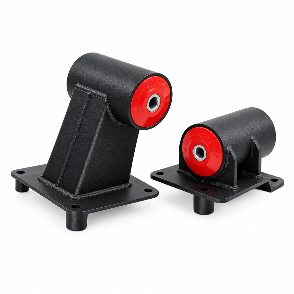 Innovative Mounts 12-18 Jeep Wrangler JK/JKU Polyurethane Engine Mount Kit - 85A Bushings - Innovative Mounts INM134350-85A