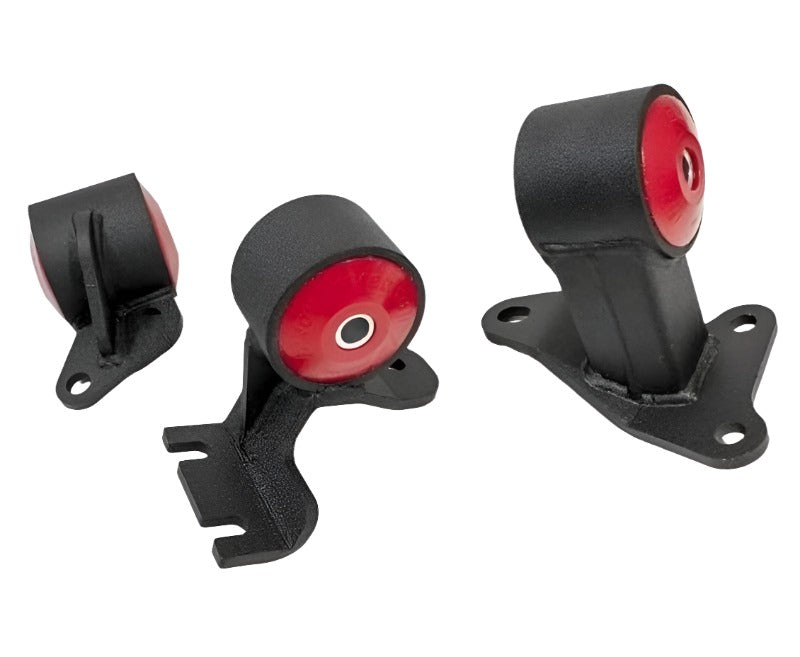 Innovative 88-91 Civic B-Series Black Steel Mounts 60A Bushings (RHD Only Cable) - Innovative Mounts INM19152-60A