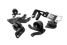 Load image into Gallery viewer, Innovative 01-05 Civic K-Series Black Steel Mounts 75A Bushings (Not K24 Trans) - Innovative Mounts INM90550-75A