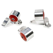 Load image into Gallery viewer, Innovative 92-95 Civic B/D Series Silver Aluminum Mounts 75A Bushings (3 Bolt) - Innovative Mounts INMB10150-75A