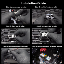 Load image into Gallery viewer, -RT LED Badge: (Multicolor)-Illuminated Led Logos-RGB Halo Kits
