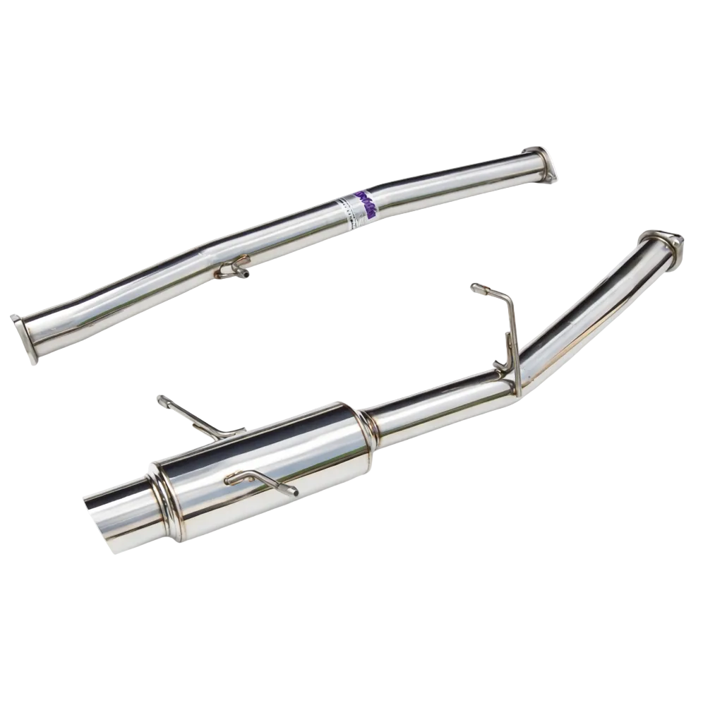 Invidia 02-07 WRX/STi 76mm N1 RACING Stainless Steel Tip Cat-back Exhaust Invidia INVHS02SW1GTR