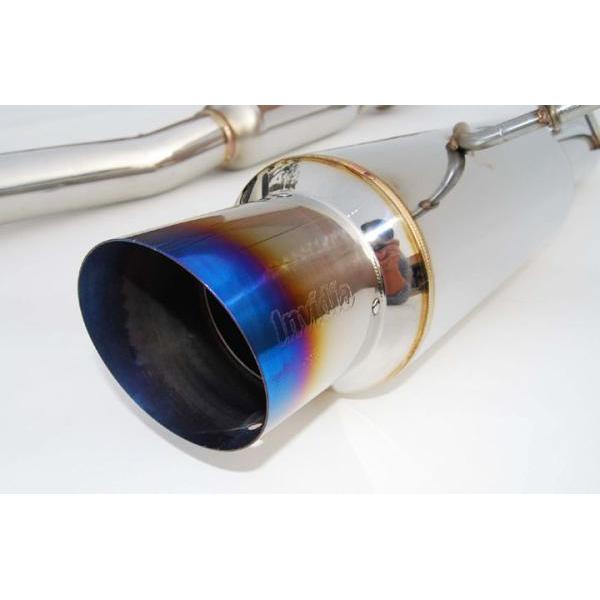 Invidia 02-07 WRX/STi 76mm N1 REGULAR Titanium Tip Cat-back Exhaust Invidia INVHS02SW1GTT