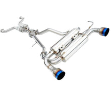 Load image into Gallery viewer, Invidia 03-05 Infiniti FX35/45 Gemini Rolled Titanium Tip Cat-back Exhaust Invidia INVHS03IFXGID