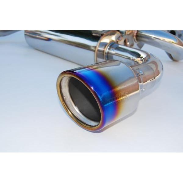 Invidia 03-05 Infiniti FX35/45 Gemini Rolled Titanium Tip Cat-back Exhaust Invidia INVHS03IFXGID