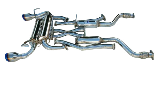 Invidia 03-08 Infiniti G35 Coupe Gemini Rolled Titanium Tip Cat-back Exhaust Invidia INVHS03IG3GID