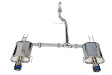 Load image into Gallery viewer, Invidia 04-08 Acura TSX Q300 Rolled Titanium Tip Cat-Back Exhaust - Black Ops Auto Works