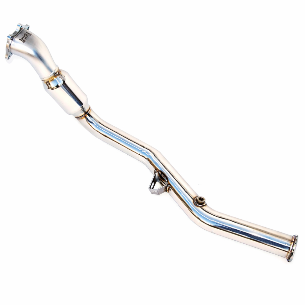 Invidia 05+ AT LGT Polished Divorced Waste Gate Downpipe with High Flow Cat Invidia INVHS05SLADPC