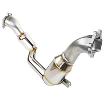 Load image into Gallery viewer, Invidia 05+ MT LGT / 08+ WRX/STi Polished Divorced Waste Gate Downpipe Invidia INVHS08SW1DPC