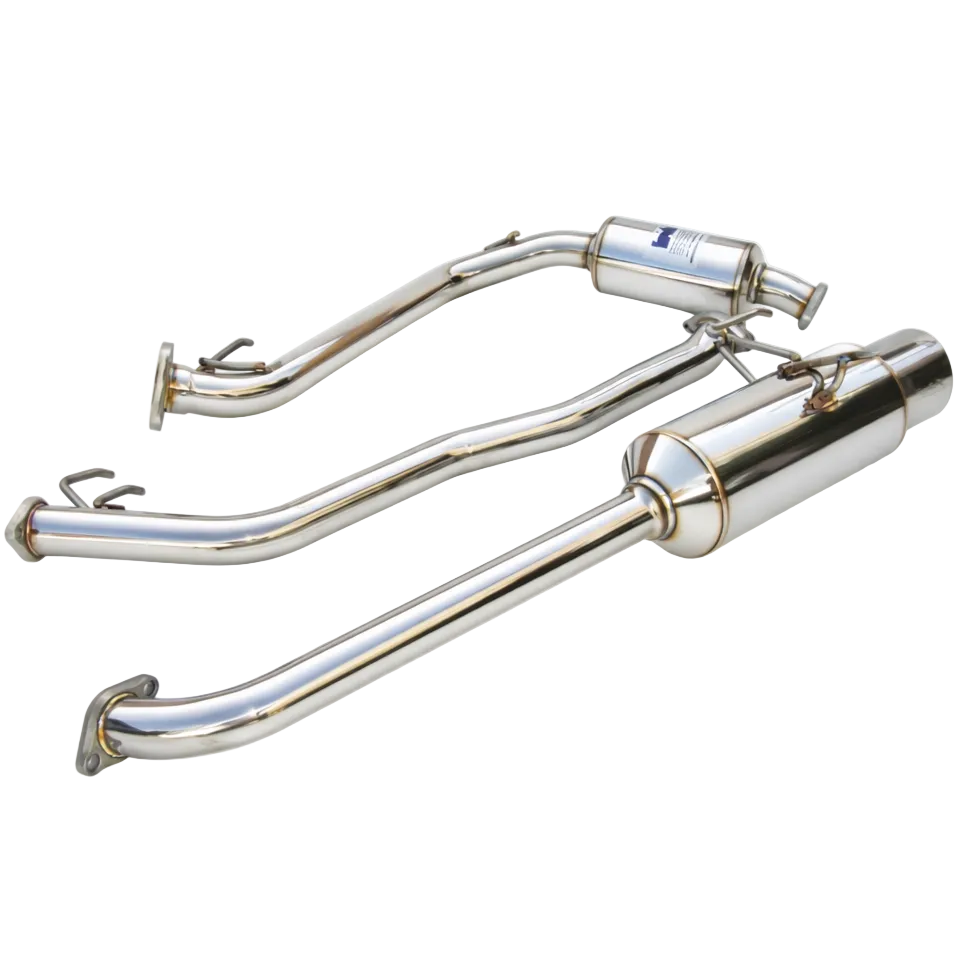 Invidia 06-08 Honda Fit 50mm (101mm tip) Cat-back Exhaust Invidia INVHS06HF1GTP