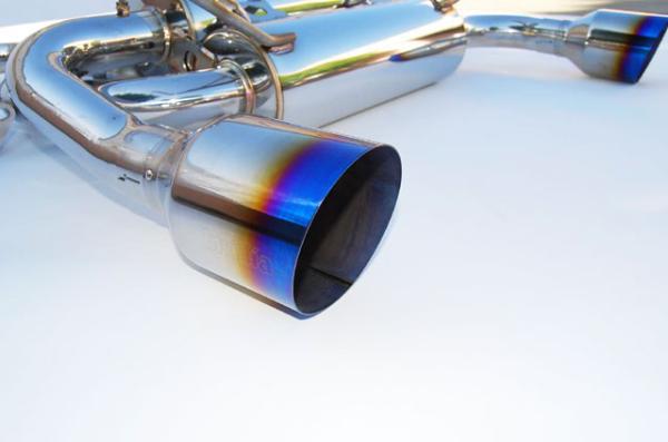 Invidia Invidia 07+ Infiniti G37 Coupe Gemini Single Layer Titanium Tip Cat-back Exhaust