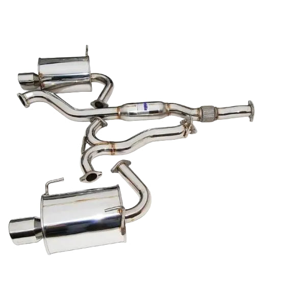 Invidia 08-09 WRX Sedan Q300 Dual Stainless Steel Tip Cat-back Exhaust Invidia INVHS08SW4GT3