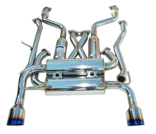 Load image into Gallery viewer, Invidia 09+ 370Z Gemini Single Layer Titanium Tip Cat-back Exhaust Invidia INVHS09N7ZGIT