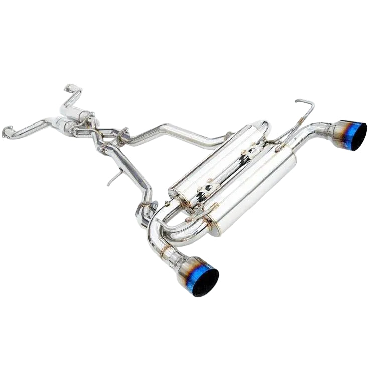 Invidia 09+ FX35 2/4WD Gemini Rolled Stainless Steel Tip Cat-back Exhaust Invidia INVHS09IFXGIS
