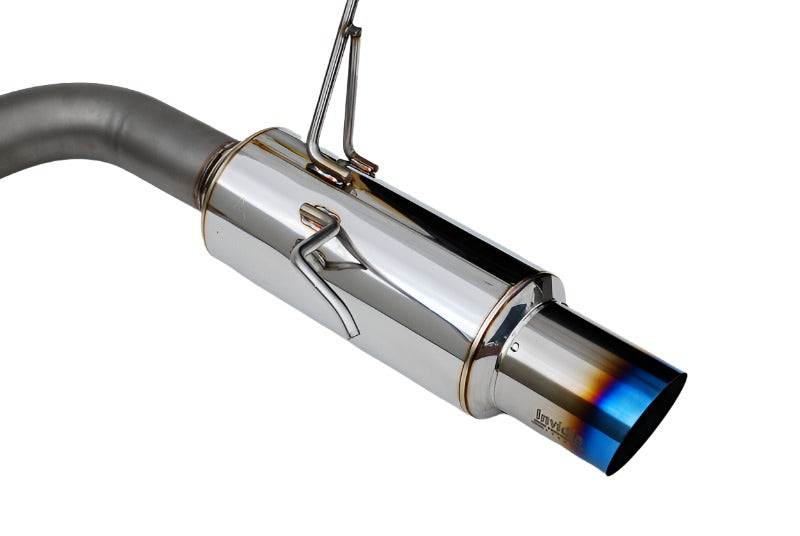 Invidia 15+ Subaru WRX/STi Titanium Tip Bead Blasted Cat-back Exhaust - Black Ops Auto Works