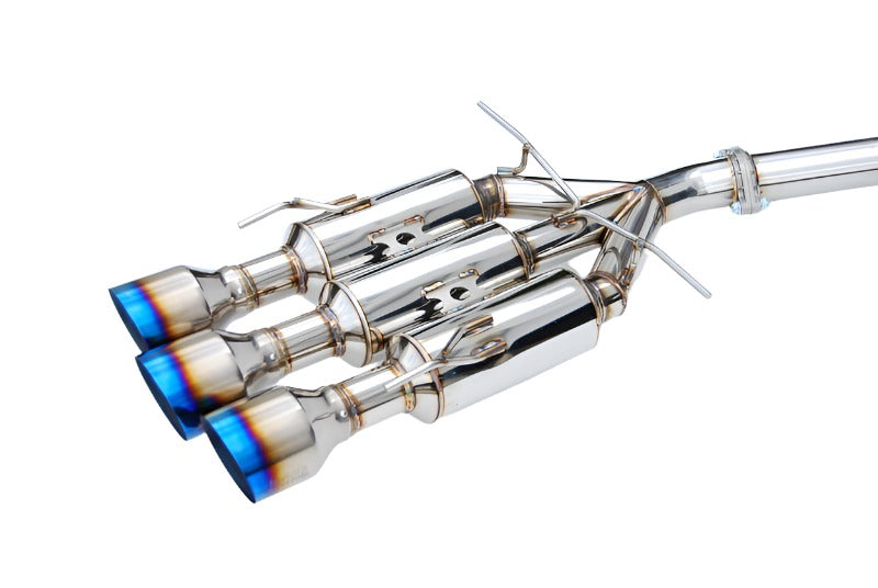 Invidia 17+ Honda Civic SI Coupe Gemini Triple Titanium Tip Cat-back Exhaust - Black Ops Auto Works