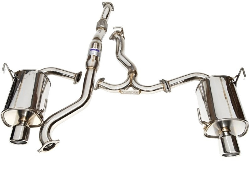 Invidia 2014-2016 Subaru Forester XT Q300 w/ Rolled Polished Tips Cat-Back Exhaust - Black Ops Auto Works