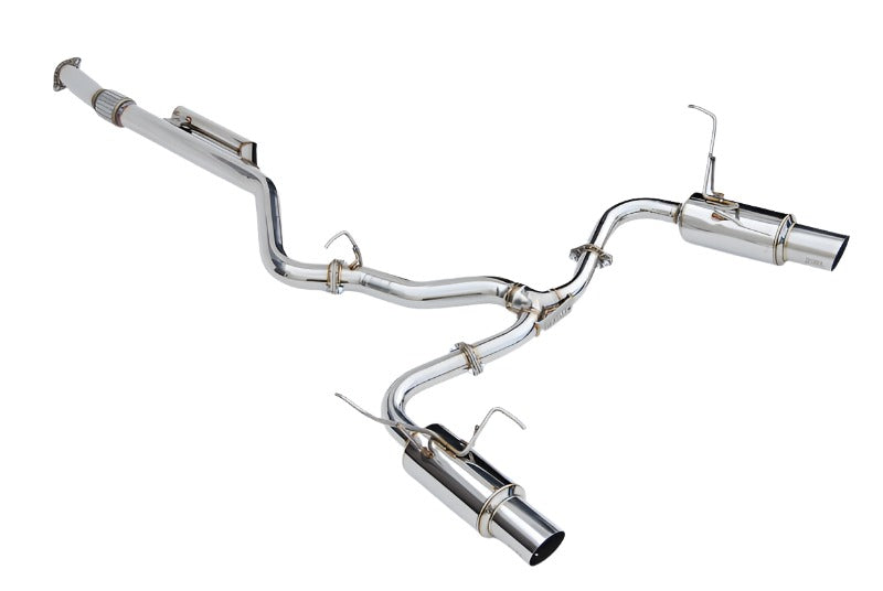 Invidia 2022+ Subaru WRX N1 Twin Outlet Single Layer SS Tip Cat-Back Exhaust - Black Ops Auto Works
