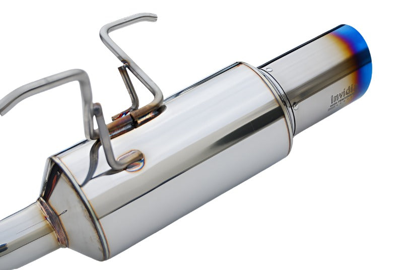 Invidia 2022+ Subaru WRX N1 Twin Outlet Single Layer Tip Cat-Back Exhaust - Black Ops Auto Works